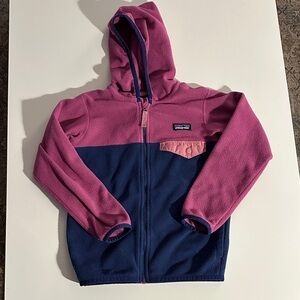 Toddler Patagonia Micro D Snap-T Hooded Fleece Jacket